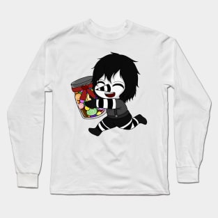 laughing jack steals candy Long Sleeve T-Shirt